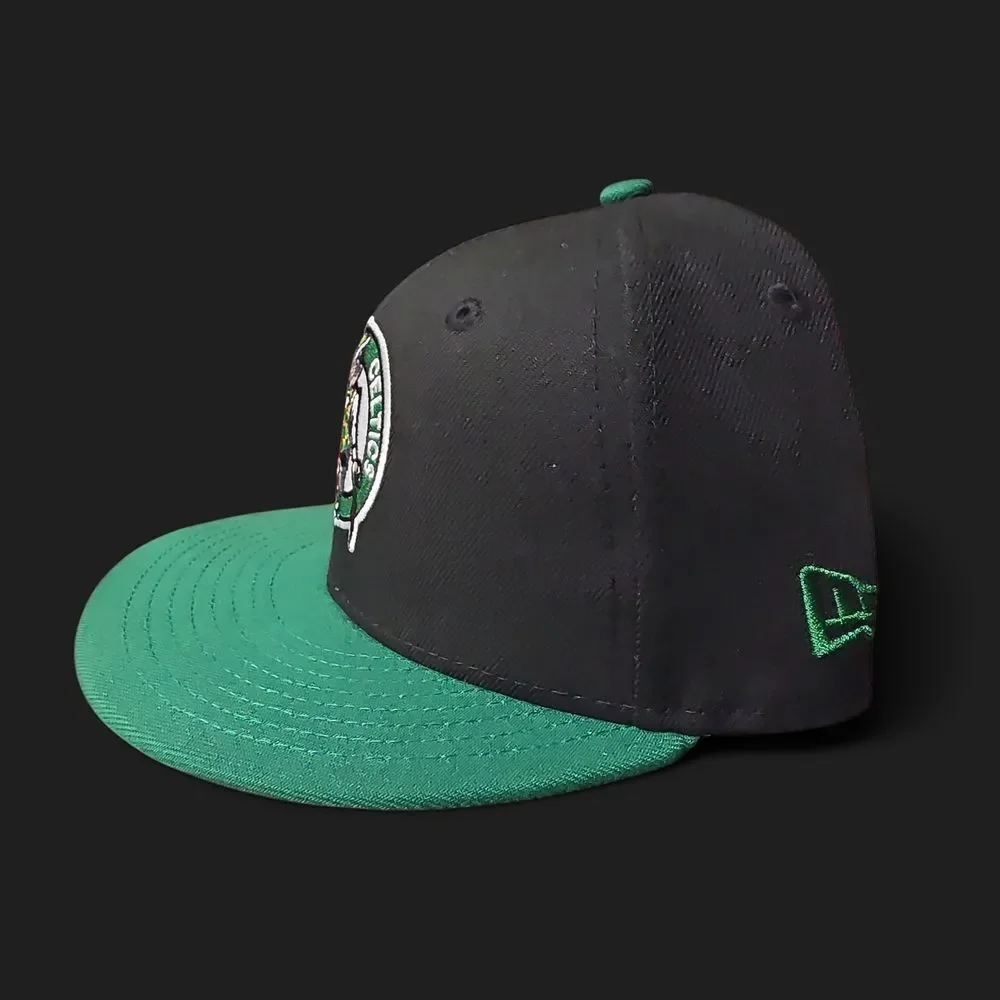 New Era Black and Green YOUTH Hat